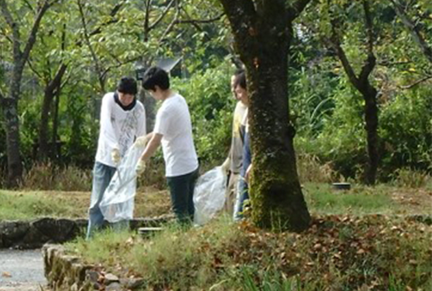 大村市主催の清掃活動